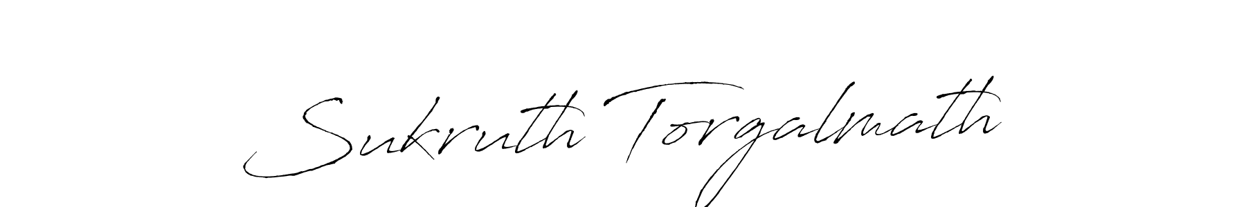 Design your own signature with our free online signature maker. With this signature software, you can create a handwritten (Antro_Vectra) signature for name Sukruth Torgalmath. Sukruth Torgalmath signature style 6 images and pictures png