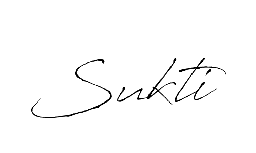 Use a signature maker to create a handwritten signature online. With this signature software, you can design (Antro_Vectra) your own signature for name Sukti. Sukti signature style 6 images and pictures png