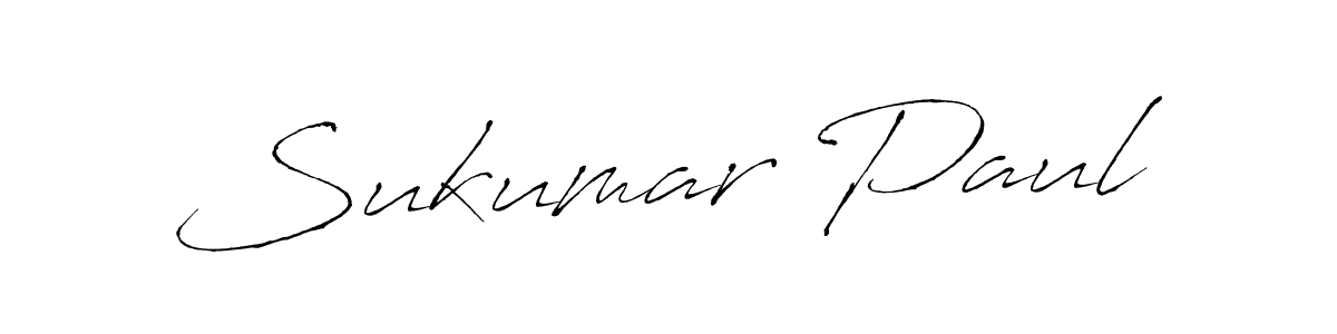 Use a signature maker to create a handwritten signature online. With this signature software, you can design (Antro_Vectra) your own signature for name Sukumar Paul. Sukumar Paul signature style 6 images and pictures png