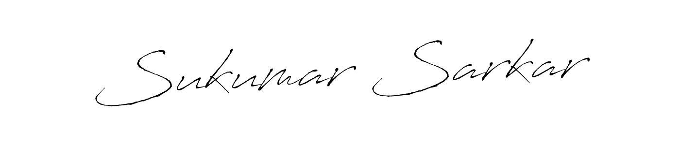 Design your own signature with our free online signature maker. With this signature software, you can create a handwritten (Antro_Vectra) signature for name Sukumar Sarkar. Sukumar Sarkar signature style 6 images and pictures png