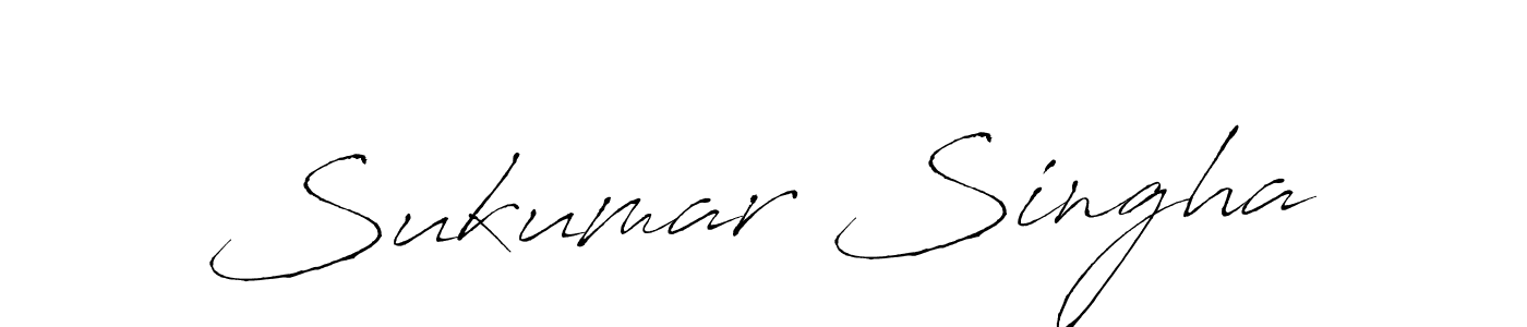 Make a beautiful signature design for name Sukumar Singha. Use this online signature maker to create a handwritten signature for free. Sukumar Singha signature style 6 images and pictures png