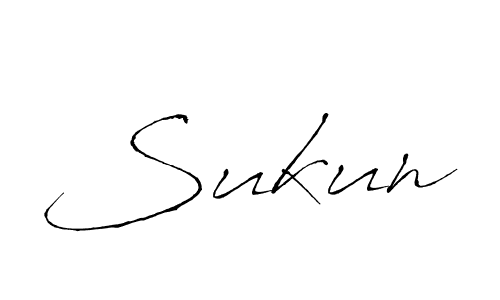 Once you've used our free online signature maker to create your best signature Antro_Vectra style, it's time to enjoy all of the benefits that Sukun name signing documents. Sukun signature style 6 images and pictures png