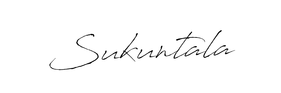 How to make Sukuntala signature? Antro_Vectra is a professional autograph style. Create handwritten signature for Sukuntala name. Sukuntala signature style 6 images and pictures png