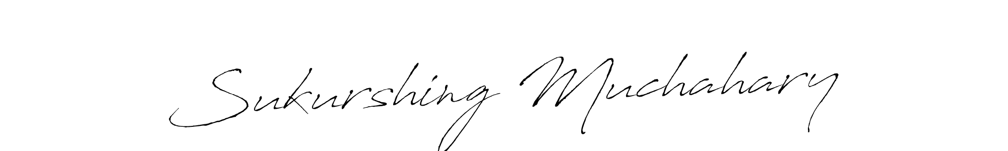 Once you've used our free online signature maker to create your best signature Antro_Vectra style, it's time to enjoy all of the benefits that Sukurshing Muchahary name signing documents. Sukurshing Muchahary signature style 6 images and pictures png