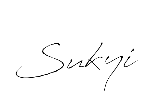 How to Draw Sukyi signature style? Antro_Vectra is a latest design signature styles for name Sukyi. Sukyi signature style 6 images and pictures png