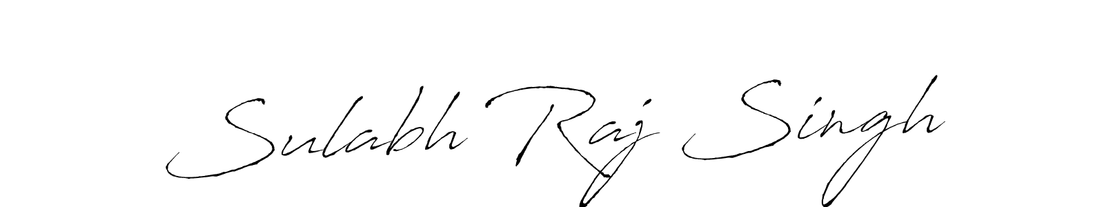 Design your own signature with our free online signature maker. With this signature software, you can create a handwritten (Antro_Vectra) signature for name Sulabh Raj Singh. Sulabh Raj Singh signature style 6 images and pictures png