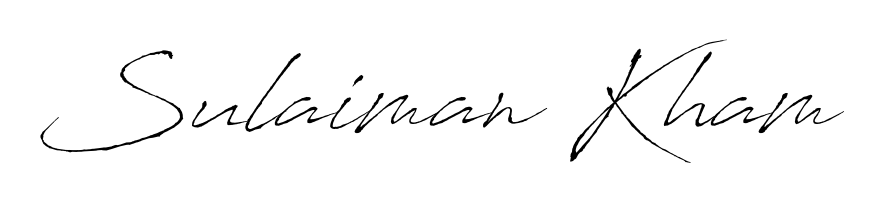 Check out images of Autograph of Sulaiman Kham name. Actor Sulaiman Kham Signature Style. Antro_Vectra is a professional sign style online. Sulaiman Kham signature style 6 images and pictures png
