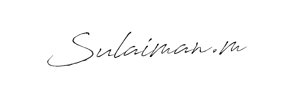 You can use this online signature creator to create a handwritten signature for the name Sulaiman.m. This is the best online autograph maker. Sulaiman.m signature style 6 images and pictures png