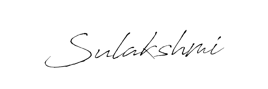 Sulakshmi stylish signature style. Best Handwritten Sign (Antro_Vectra) for my name. Handwritten Signature Collection Ideas for my name Sulakshmi. Sulakshmi signature style 6 images and pictures png