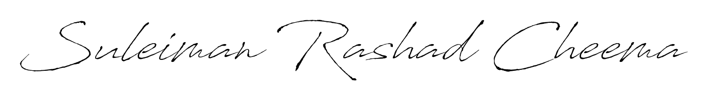 Once you've used our free online signature maker to create your best signature Antro_Vectra style, it's time to enjoy signing your documents with Suleiman Rashad Cheema name. Suleiman Rashad Cheema signature style 6 images and pictures png