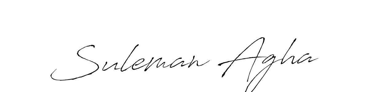 How to make Suleman Agha signature? Antro_Vectra is a professional autograph style. Create handwritten signature for Suleman Agha name. Suleman Agha signature style 6 images and pictures png