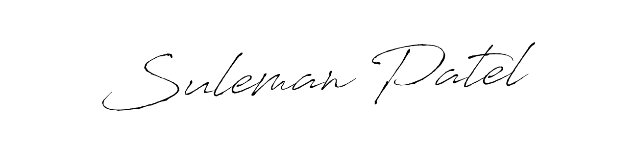 Also You can easily find your signature by using the search form. We will create Suleman Patel name handwritten signature images for you free of cost using Antro_Vectra sign style. Suleman Patel signature style 6 images and pictures png