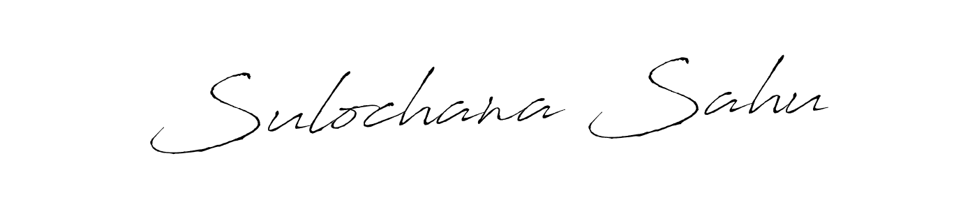 Use a signature maker to create a handwritten signature online. With this signature software, you can design (Antro_Vectra) your own signature for name Sulochana Sahu. Sulochana Sahu signature style 6 images and pictures png