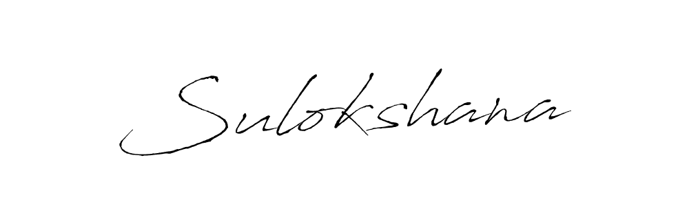 Also we have Sulokshana name is the best signature style. Create professional handwritten signature collection using Antro_Vectra autograph style. Sulokshana signature style 6 images and pictures png