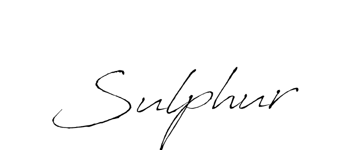 Use a signature maker to create a handwritten signature online. With this signature software, you can design (Antro_Vectra) your own signature for name Sulphur. Sulphur signature style 6 images and pictures png