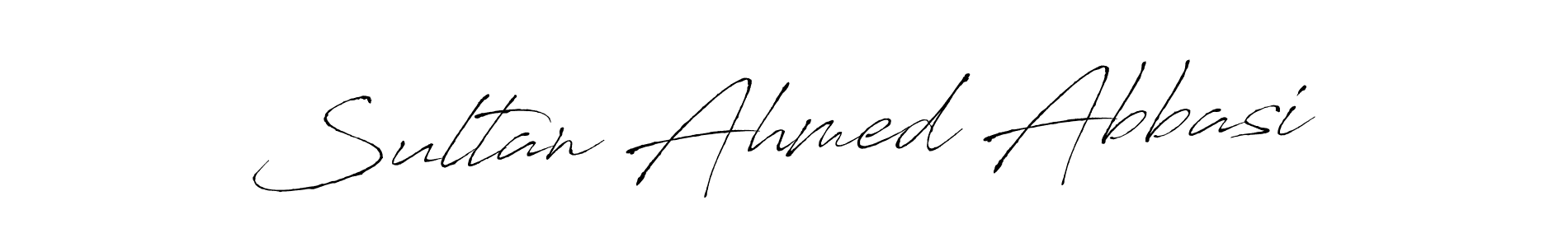 Make a short Sultan Ahmed Abbasi signature style. Manage your documents anywhere anytime using Antro_Vectra. Create and add eSignatures, submit forms, share and send files easily. Sultan Ahmed Abbasi signature style 6 images and pictures png