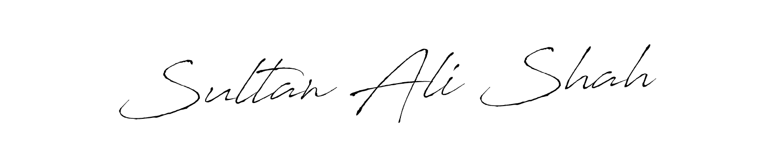 Also we have Sultan Ali Shah name is the best signature style. Create professional handwritten signature collection using Antro_Vectra autograph style. Sultan Ali Shah signature style 6 images and pictures png