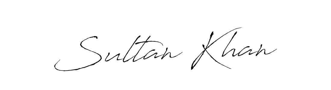 You should practise on your own different ways (Antro_Vectra) to write your name (Sultan Khan) in signature. don't let someone else do it for you. Sultan Khan signature style 6 images and pictures png