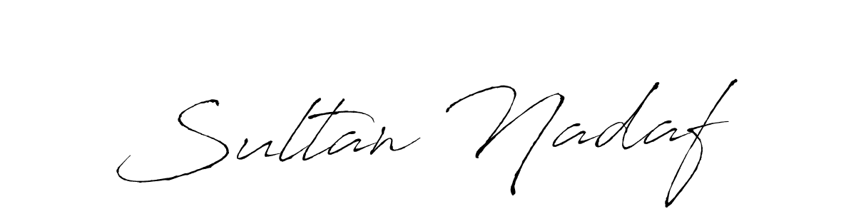 Use a signature maker to create a handwritten signature online. With this signature software, you can design (Antro_Vectra) your own signature for name Sultan Nadaf. Sultan Nadaf signature style 6 images and pictures png