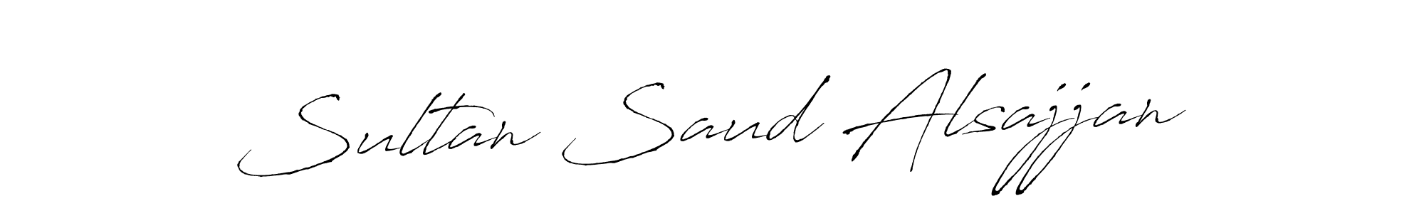 The best way (Antro_Vectra) to make a short signature is to pick only two or three words in your name. The name Sultan Saud Alsajjan include a total of six letters. For converting this name. Sultan Saud Alsajjan signature style 6 images and pictures png