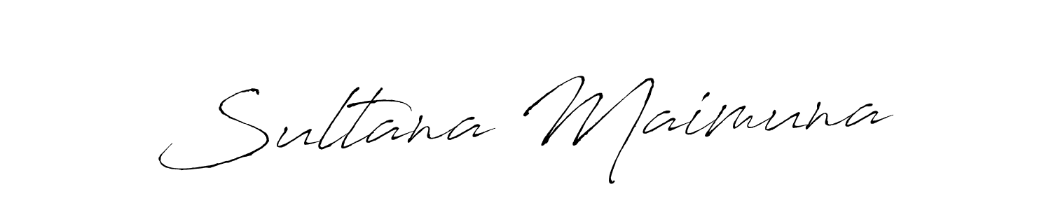 See photos of Sultana Maimuna official signature by Spectra . Check more albums & portfolios. Read reviews & check more about Antro_Vectra font. Sultana Maimuna signature style 6 images and pictures png