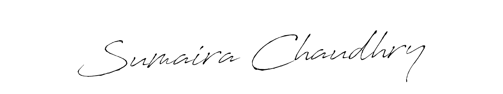 How to make Sumaira Chaudhry signature? Antro_Vectra is a professional autograph style. Create handwritten signature for Sumaira Chaudhry name. Sumaira Chaudhry signature style 6 images and pictures png