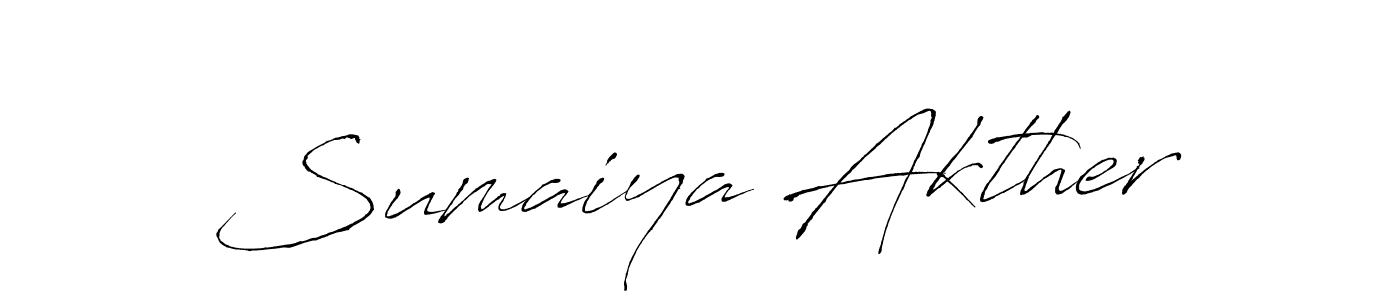 The best way (Antro_Vectra) to make a short signature is to pick only two or three words in your name. The name Sumaiya Akther include a total of six letters. For converting this name. Sumaiya Akther signature style 6 images and pictures png