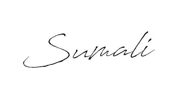 How to make Sumali name signature. Use Antro_Vectra style for creating short signs online. This is the latest handwritten sign. Sumali signature style 6 images and pictures png