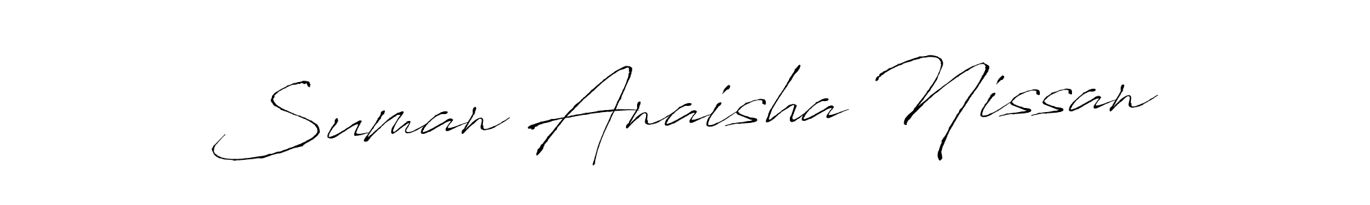 Here are the top 10 professional signature styles for the name Suman Anaisha Nissan. These are the best autograph styles you can use for your name. Suman Anaisha Nissan signature style 6 images and pictures png