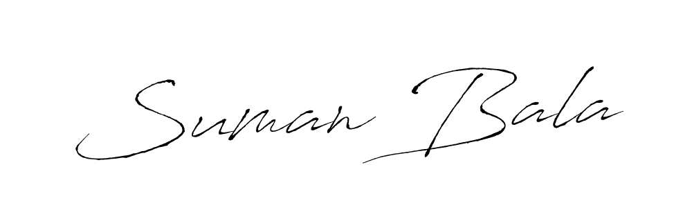 Also we have Suman Bala name is the best signature style. Create professional handwritten signature collection using Antro_Vectra autograph style. Suman Bala signature style 6 images and pictures png