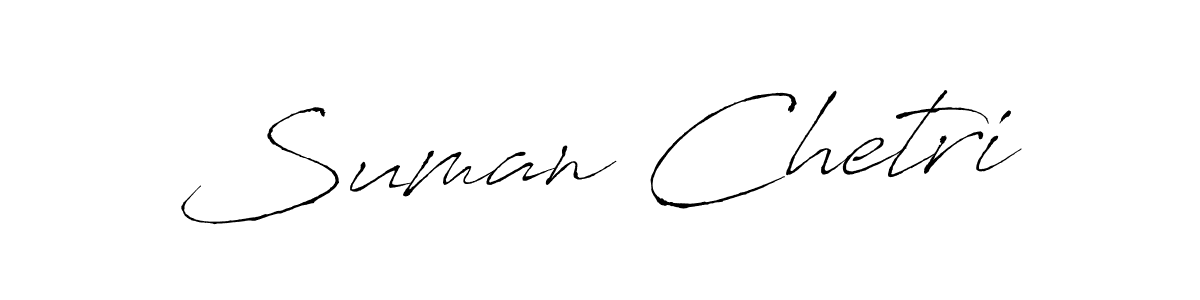 Antro_Vectra is a professional signature style that is perfect for those who want to add a touch of class to their signature. It is also a great choice for those who want to make their signature more unique. Get Suman Chetri name to fancy signature for free. Suman Chetri signature style 6 images and pictures png
