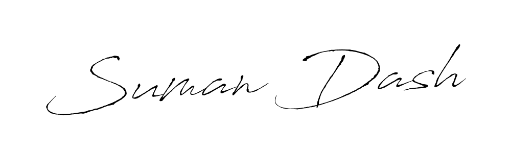 Similarly Antro_Vectra is the best handwritten signature design. Signature creator online .You can use it as an online autograph creator for name Suman Dash. Suman Dash signature style 6 images and pictures png