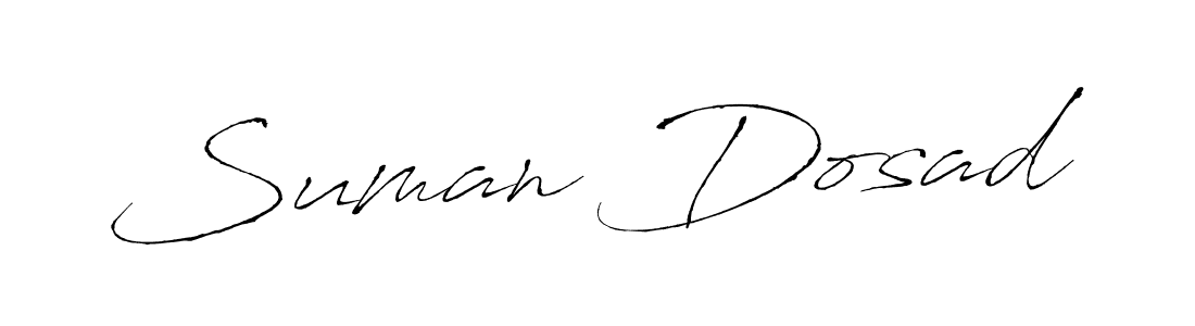 It looks lik you need a new signature style for name Suman Dosad. Design unique handwritten (Antro_Vectra) signature with our free signature maker in just a few clicks. Suman Dosad signature style 6 images and pictures png