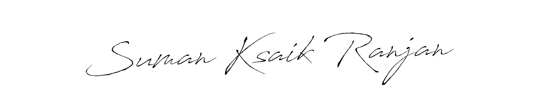 Antro_Vectra is a professional signature style that is perfect for those who want to add a touch of class to their signature. It is also a great choice for those who want to make their signature more unique. Get Suman Ksaik Ranjan name to fancy signature for free. Suman Ksaik Ranjan signature style 6 images and pictures png