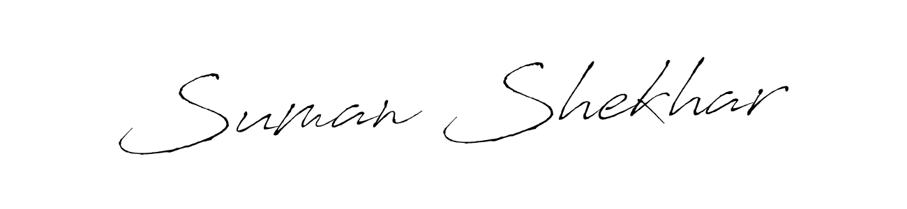 How to Draw Suman Shekhar signature style? Antro_Vectra is a latest design signature styles for name Suman Shekhar. Suman Shekhar signature style 6 images and pictures png