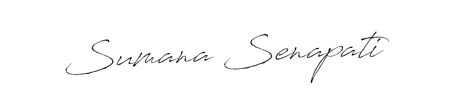 Also we have Sumana Senapati name is the best signature style. Create professional handwritten signature collection using Antro_Vectra autograph style. Sumana Senapati signature style 6 images and pictures png