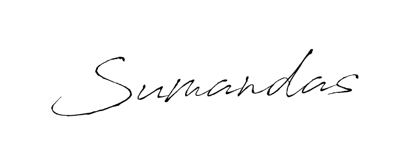 How to make Sumandas signature? Antro_Vectra is a professional autograph style. Create handwritten signature for Sumandas name. Sumandas signature style 6 images and pictures png