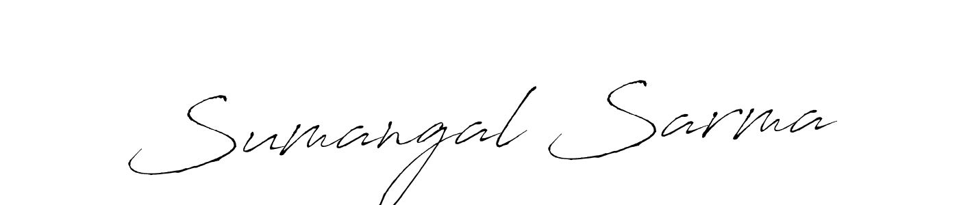 It looks lik you need a new signature style for name Sumangal Sarma. Design unique handwritten (Antro_Vectra) signature with our free signature maker in just a few clicks. Sumangal Sarma signature style 6 images and pictures png