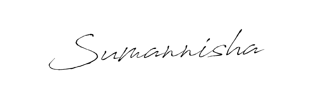 Design your own signature with our free online signature maker. With this signature software, you can create a handwritten (Antro_Vectra) signature for name Sumannisha. Sumannisha signature style 6 images and pictures png