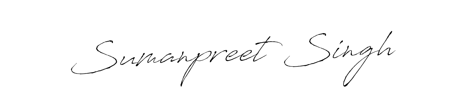 How to make Sumanpreet Singh signature? Antro_Vectra is a professional autograph style. Create handwritten signature for Sumanpreet Singh name. Sumanpreet Singh signature style 6 images and pictures png