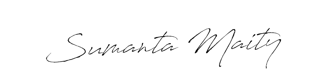 Make a beautiful signature design for name Sumanta Maity. Use this online signature maker to create a handwritten signature for free. Sumanta Maity signature style 6 images and pictures png