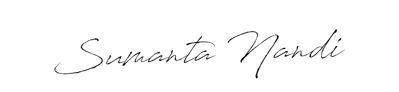 You should practise on your own different ways (Antro_Vectra) to write your name (Sumanta Nandi) in signature. don't let someone else do it for you. Sumanta Nandi signature style 6 images and pictures png