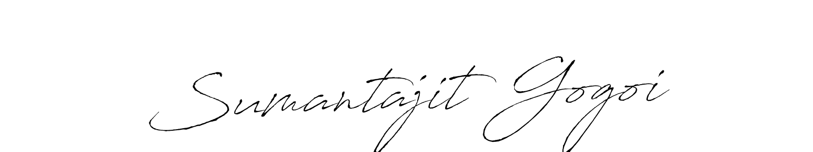 Also we have Sumantajit Gogoi name is the best signature style. Create professional handwritten signature collection using Antro_Vectra autograph style. Sumantajit Gogoi signature style 6 images and pictures png