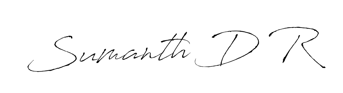 Make a short Sumanth D R signature style. Manage your documents anywhere anytime using Antro_Vectra. Create and add eSignatures, submit forms, share and send files easily. Sumanth D R signature style 6 images and pictures png