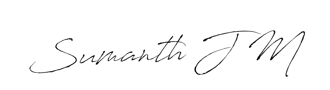 You can use this online signature creator to create a handwritten signature for the name Sumanth J M. This is the best online autograph maker. Sumanth J M signature style 6 images and pictures png