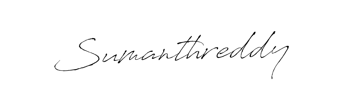 Also You can easily find your signature by using the search form. We will create Sumanthreddy name handwritten signature images for you free of cost using Antro_Vectra sign style. Sumanthreddy signature style 6 images and pictures png