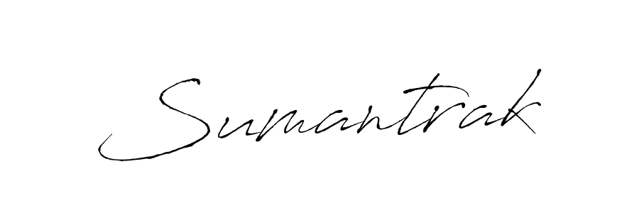 You should practise on your own different ways (Antro_Vectra) to write your name (Sumantrak) in signature. don't let someone else do it for you. Sumantrak signature style 6 images and pictures png