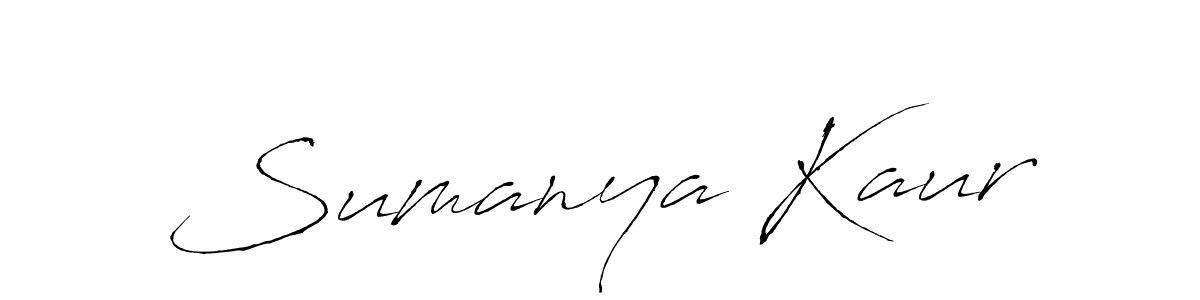 Use a signature maker to create a handwritten signature online. With this signature software, you can design (Antro_Vectra) your own signature for name Sumanya Kaur. Sumanya Kaur signature style 6 images and pictures png