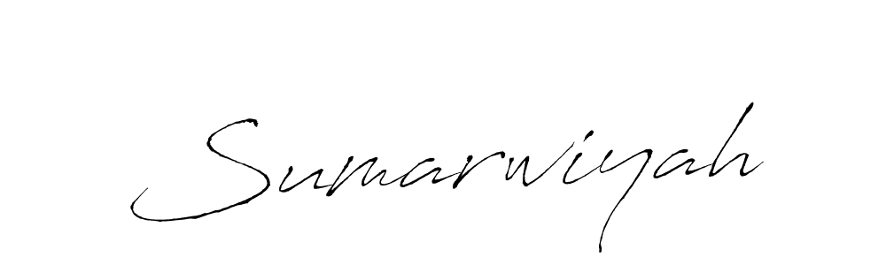 if you are searching for the best signature style for your name Sumarwiyah. so please give up your signature search. here we have designed multiple signature styles  using Antro_Vectra. Sumarwiyah signature style 6 images and pictures png