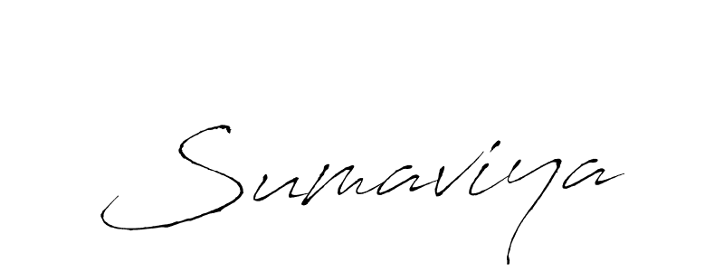 How to make Sumaviya signature? Antro_Vectra is a professional autograph style. Create handwritten signature for Sumaviya name. Sumaviya signature style 6 images and pictures png